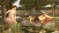 Echo et Narcisse femme grecque John William Waterhouse